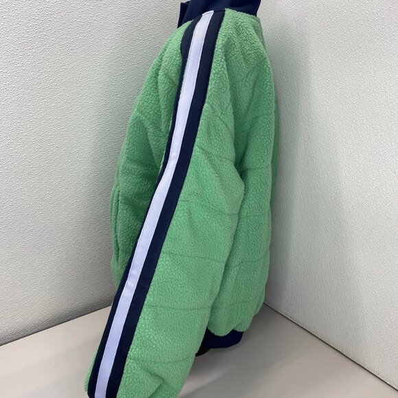 FP Movement by Free People Pippa Sherpa Scrunchy Jacket Green Size M | Full Zip - Picture 10 of 12